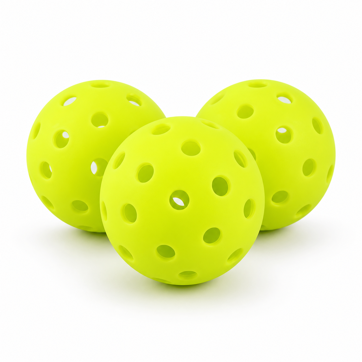 Outdoor pickleball balls